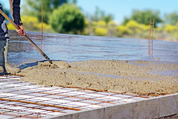 Cement Slab Laying in Suwanee