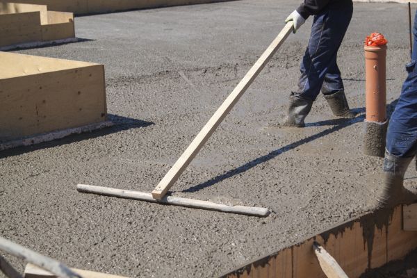 Concrete Platform Installation in Suwanee