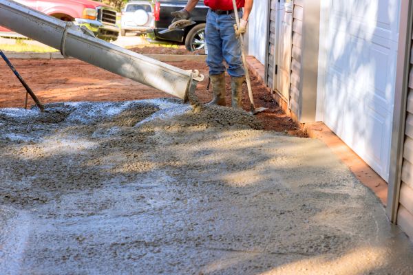 Cement Driveway Pouring in Suwanee