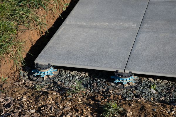 Sidewalk Slab Installation