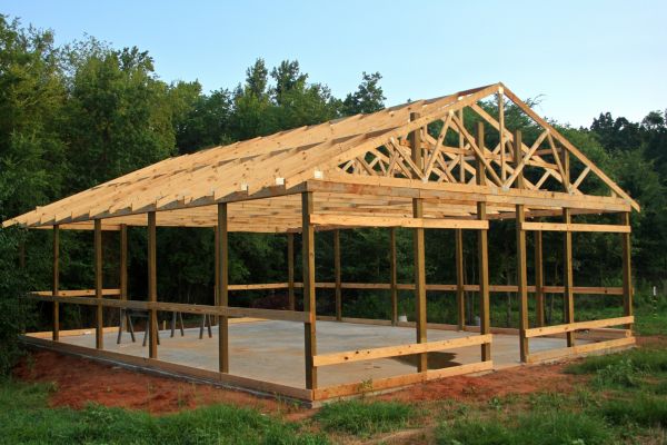 Barn Pad Installation in Suwanee