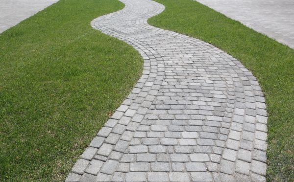 Yard Walkway Construction in Suwanee